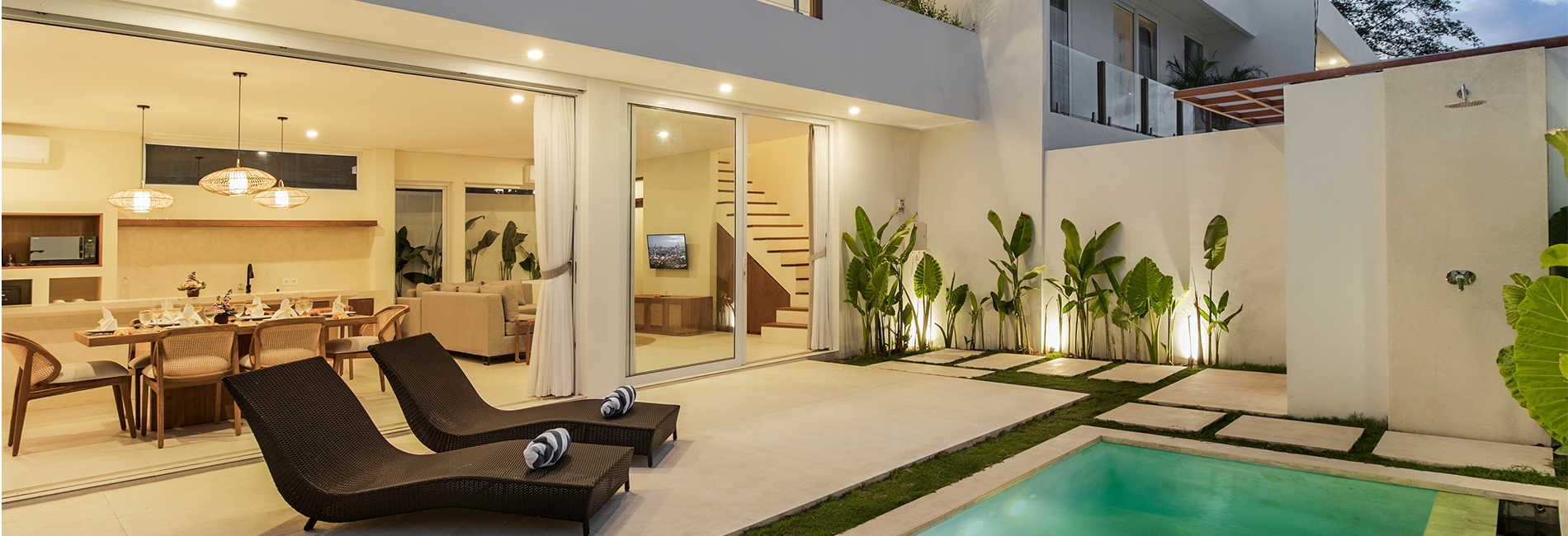 Villa-Surya---Pool-Night-View ~ Asia Holiday Retreats, Luxury Villas ...